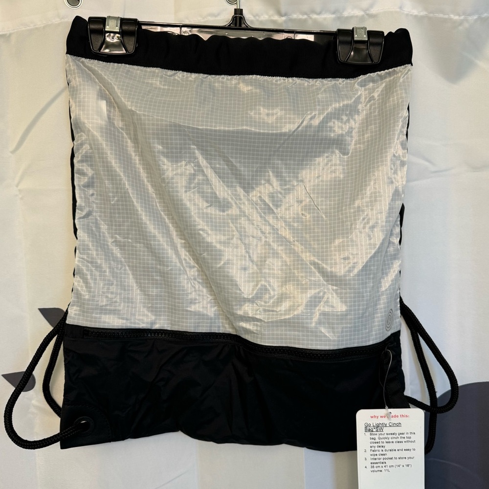 Lululemon Go Lightly Cinch Bag SeaWheeze 2017